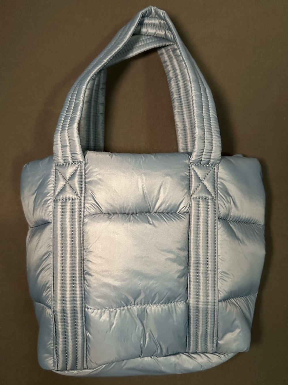 Land's End Wanderweight Ultralight Packable Crossbody Tote Bag (Vintage Blue) - Picture 5 of 11